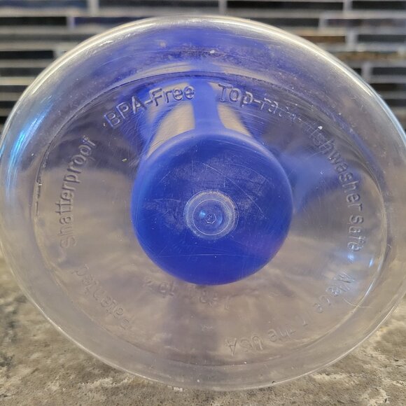 TEAVANA ICED TEA FLAVORED WATER PITCHER 66 OZ. VINTAGE ROYAL BLUE MADE IN USA - Picture 12 of 14